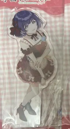 学マス スタンド付きビッグアクリルプレート スウィートストロベリー 秦谷美鈴