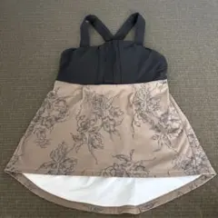 SUKALAアンティークプリントクロスタンクトップ Sサイズ