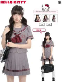 ハローキティ 山梨英和 冬服 セーラー服 新品 - メルカリ