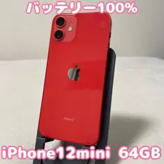 【バッテリー100%激安出品】iPhone12mini 64GB