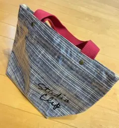 Studio CLIP トートバッグ ブルー ストライプのサムネイル