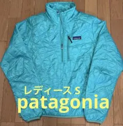 Patagonia ナノパフ プルオーバーレディースS緑
