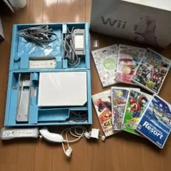 Wii 本体 + リモコン + ゲームソフトセット