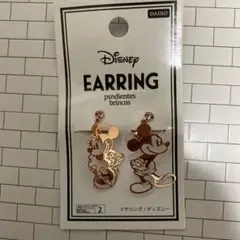 ディズニー　ミッキー　ミニー　イヤリング