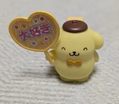 ポムポムプリン 大好き ハートプレート マスコット