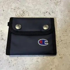 Champion 三つ折り財布 ネイビー