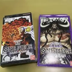 ONE PIECEカードゲーム スタートデッキ 百獣海賊団　海軍　2セット