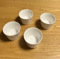 【EAST table】イーストテーブル 小鉢 猪口 白 シンプル 4個セット