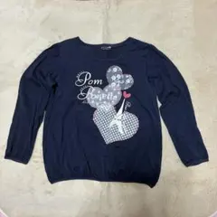 【美品】ポンポネットジュニア 長袖カットソー L（160）