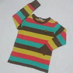 ミキハウス★ダブルB★長袖Tシャツ★ロンT★120★ボーダー★男の子