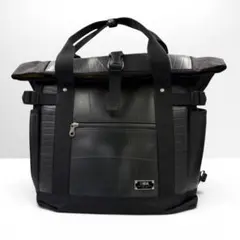 美品 SEAL シール ビジネスバッグ ブリーフケース 黒 廃タイヤ チューブ 美品 SEAL シール ビジネスバッグ ブリーフケース 黒 廃タイヤ