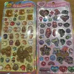なっとうちゃんパワーパフガールズ ポップシール2セット