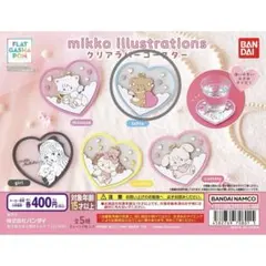 mikko illustrations クリアラバーコースター