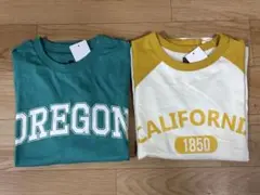 新品未使用　西松屋　長袖Tシャツ　２枚セット　150㎝