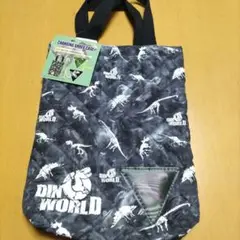 新品恐竜キルトシューズバッグ　男の子