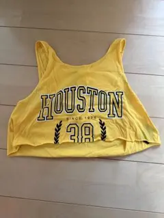 HOUSTON タンクトップ イエロー XS/S/M