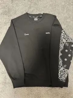 1MW by SOPH. ブラック トレーナー Lサイズ