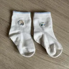 ベビー靴下 ホワイト　familiar