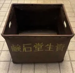 ボテ箱コンテナ アンティークボックス トンボ鉛筆 - メルカリ