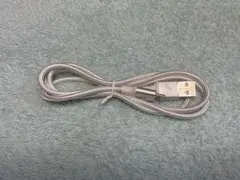 Lightningケーブル シルバー USB-A
