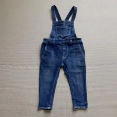 quoti use fith デニムオーバーオール　サロペット 100cm