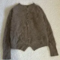Luftrobe ルフトローブ カーディガン　ラクーン ブラウン