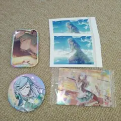 プロセカ　日野森雫まとめ売り　ぱしゃこれ4　感謝祭缶バッジ　スクエア缶バッジ36