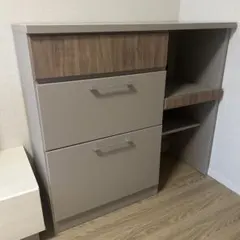 ジェシカ様専用】パモウナ キッチンカウンター 140cm ウォールナット