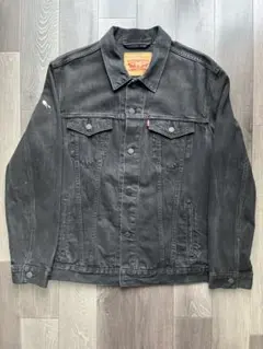 XXL リーバイス 72334-0223 ブラック デニム ジャケット Gジャン