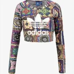 adidas CROCHITA LONG SLEEVE TEE 水原希子さん着用