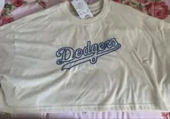 Dodgers クロップドTシャツ☆ Lサイズ 新品タグ付き