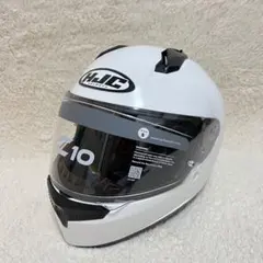 HJC C10 フルフェイスヘルメット ホワイト/ブラック 2XS - メルカリ