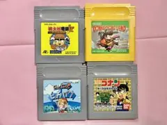 ⭐︎ゲームボーイソフト4本セット⭐︎