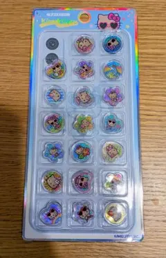 おはじきシール　Kira★Coro キラコロ 日焼けキティ サンリオ