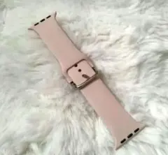 ❤残り１点❤ AppleWatchバンド シリコン コンパチブル ピンクМＬ