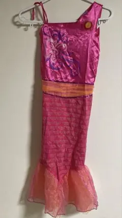 【ハロウィン】バービー　マーメイドドレス ピンク 仮装　コスチューム