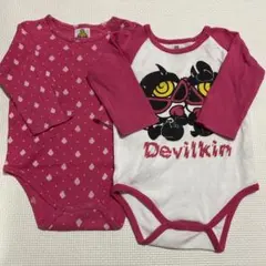 ヒステリックミニ 長袖 ロンパース