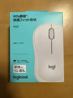 logicool M221 ワイヤレスマウス 本体　ホワイト