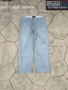 希少/ 90s polo ralph lauren チノ スラックス