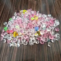 カラフルな宝石 セット200個以上　プラスチック ゲームセンター