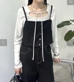 mystic＊マルチWAYデニムビスチェ＆パンツ セットアップのサムネイル