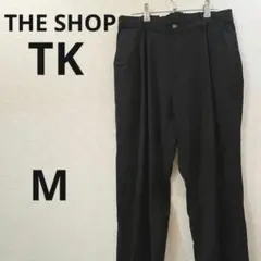 THE SHOP TK スラックス　ブラック　スーツ　オフィス　春　シンプルのサムネイル