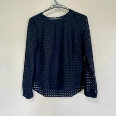 Paul Smith PS ポールスミス ドット シースルー 長袖 黒 40のサムネイル