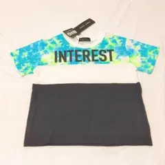 未使用　しまむら　切り替え半袖Tシャツ【120】大きめ　キッズ　男の子