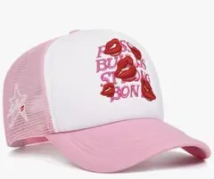 激安 ラロパ メッシュキャップ ピンク