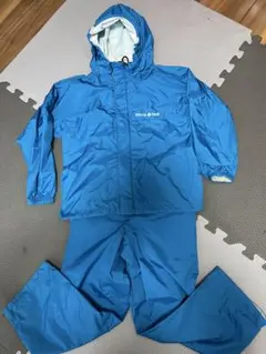 mont-bell レインウェア 青