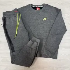 希少 NIKE テックフリース セットアップ ダークグレー Ｓ