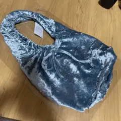 ブルー ハンドバッグ