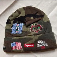 迷彩柄 ニット帽 Supreme ワールドチャンピオン 迷彩柄 ニット帽 Supreme ワールドチャンピオン Supreme