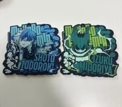 僕のヒーローアカデミア　轟　緑谷　コースター